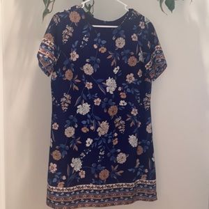 Floral print dress